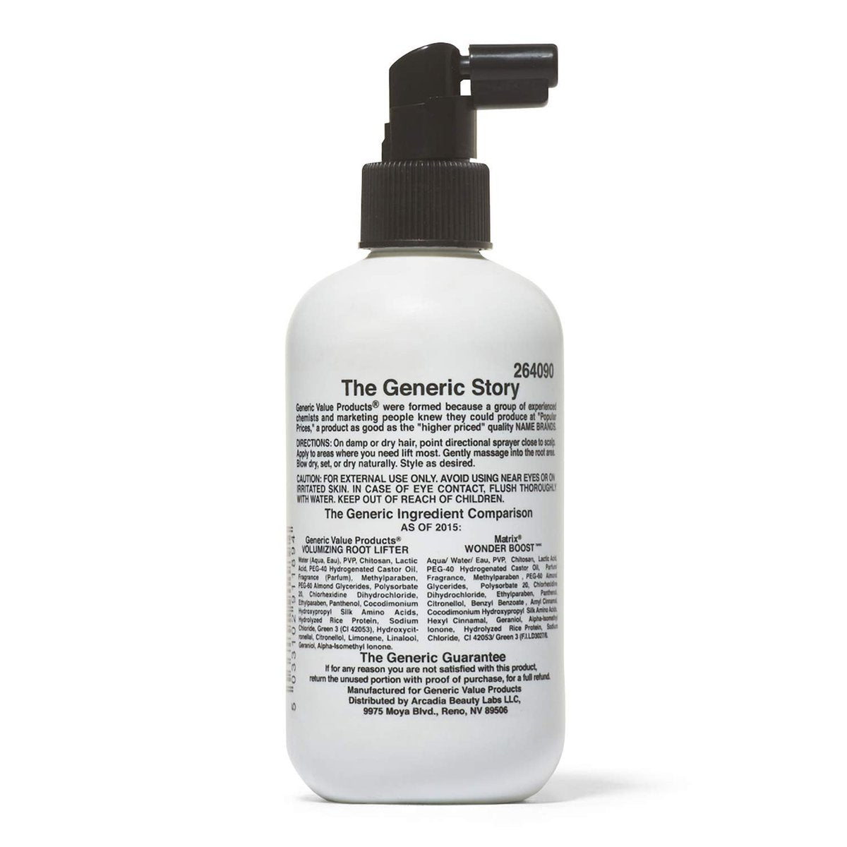 Generic Value Products Volumizing Root Lifter – Weightless, Humidity-Resistant Hair Spray for All Hair Types, 8.5 oz - görsel 5