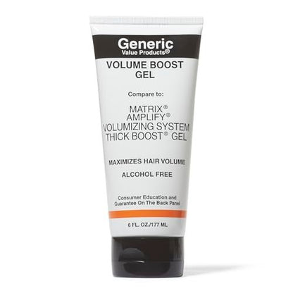 Volume Boost Gel - Workable Hold, Alcohol Free, No Flaking, Increases Body and Volume, 6 oz
