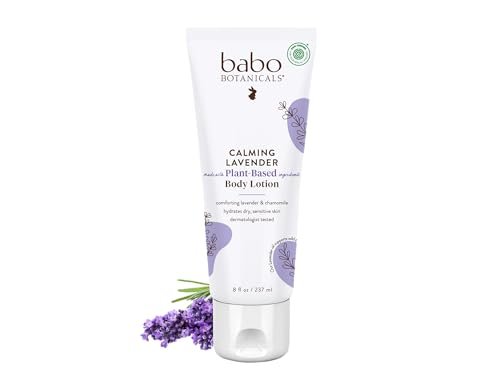 Babo Botanicals Calming Lavender Body Lotion – Relaxing Chamomile & Lavender, Vegan, for All Ages, Scented with Lavender Fragrance - görsel 2