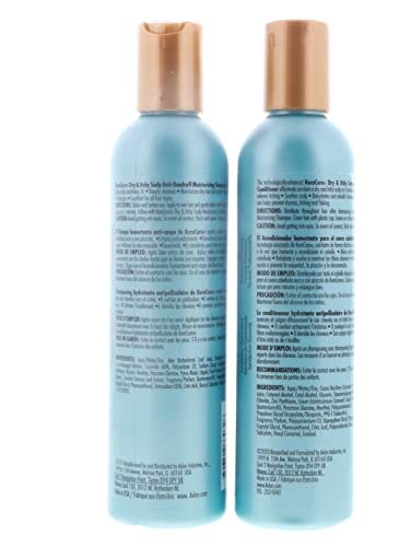 KeraCare Dry Itchy Scalp Shampoo and Conditioner Set – 16 Fl Oz Each Avelisse