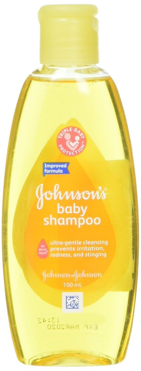 Johnson's Baby Shampoo, 3.4 Fl Oz - Gentle Tear-Free Formula for Baby's Hair and Scalp - görsel 1