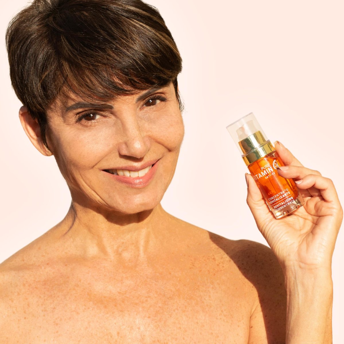 Noche Y Dia Vitamin C Serum for Mature Skin - Anti Aging Formula Hydrates, Moisturizes, Firms - Targets Sun Spots, Fine Lines, Wrinkles - Made in Spain - 1 fl oz Avelisse