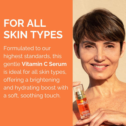 Noche Y Dia Vitamin C Serum for Mature Skin - Anti Aging Formula Hydrates, Moisturizes, Firms - Targets Sun Spots, Fine Lines, Wrinkles - Made in Spain - 1 fl oz Avelisse