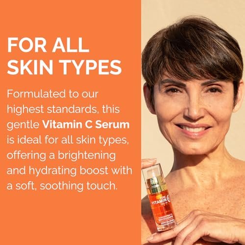 Noche Y Dia Vitamin C Serum for Mature Skin - Anti Aging Formula Hydrates, Moisturizes, Firms - Targets Sun Spots, Fine Lines, Wrinkles - Made in Spain - 1 fl oz Avelisse