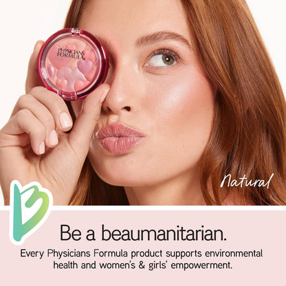 Physicians Formula Happy Booster Glow & Mood Boosting Blush - Natural, 0.24 oz