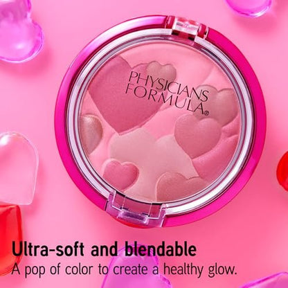 Physicians Formula Happy Booster Glow & Mood Boosting Blush - Rose - Silky Smooth Hypoallergenic Blush