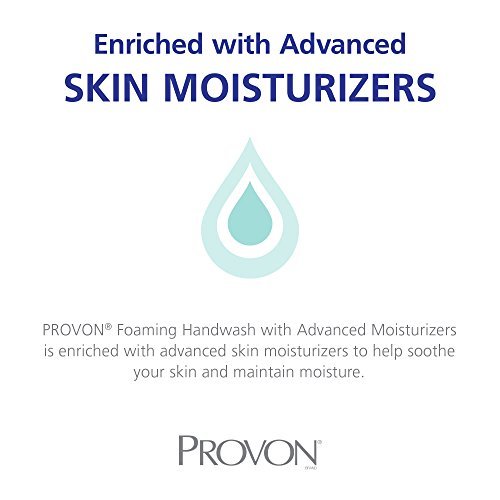 GOJO PROVON Foaming Handwash with Advanced Moisturizers, Cranberry Fragrance, 1200 mL Foam Hand Soap Refill for TFX Touch-Free Dispenser (Pack of 2) Avelisse