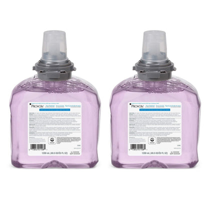 GOJO PROVON Foaming Handwash with Advanced Moisturizers, Cranberry Fragrance, 1200 mL Foam Hand Soap Refill for TFX Touch-Free Dispenser (Pack of 2) Avelisse
