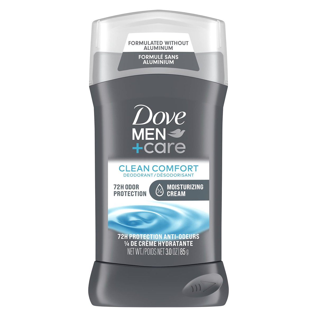 Dove Men+Care Aluminum-Free Deodorant Stick, Clean Comfort, 48-Hour Protection, with Vitamin E & Triple Action Moisturizer, 3 oz - görsel 1