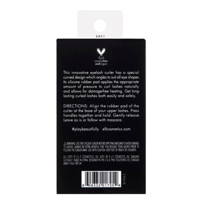 e.l.f. Eyelash Curler - Stainless Steel, Long-Lasting Curled Lashes for All Eye Shapes, Vegan & Cruelty-Free