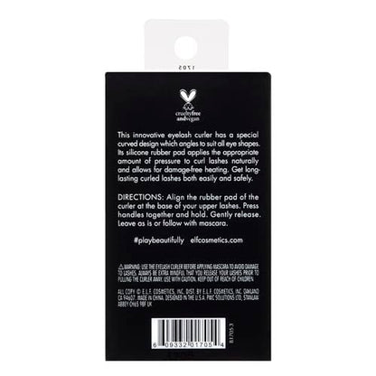 e.l.f. Eyelash Curler - Stainless Steel, Long-Lasting Curled Lashes for All Eye Shapes, Vegan & Cruelty-Free
