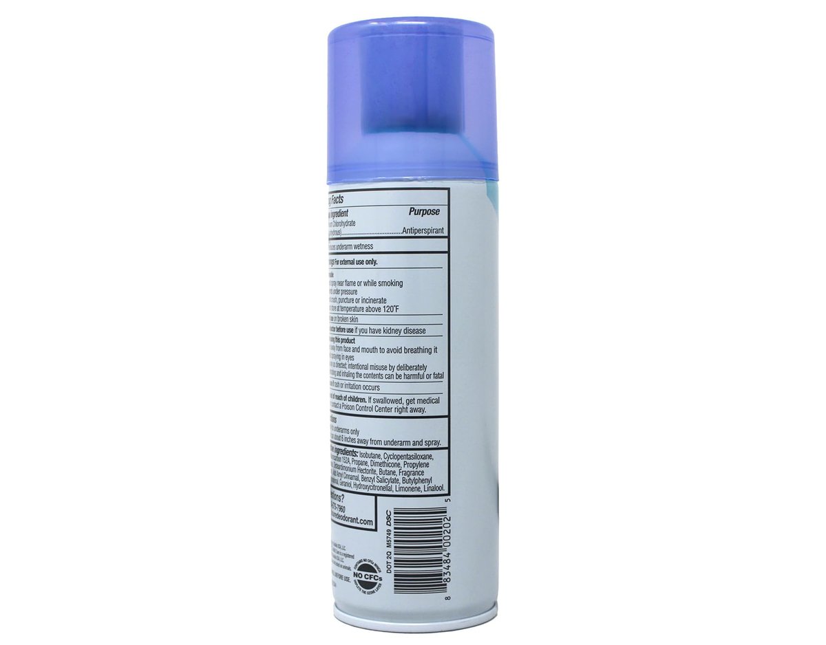 Sure AP Spray Deodorant Regular Scent, 6 oz – Long-Lasting Odor Protection for Men & Women Avelisse