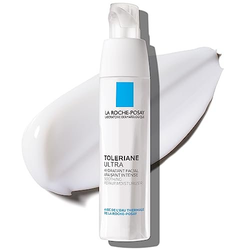 La Roche-Posay Toleriane Dermallergo Ultra Soothing Repair Face Moisturizer for Sensitive Skin, Gentle Moisturizing Face Cream for Dry Skin, 1.4 Fl Oz Avelisse