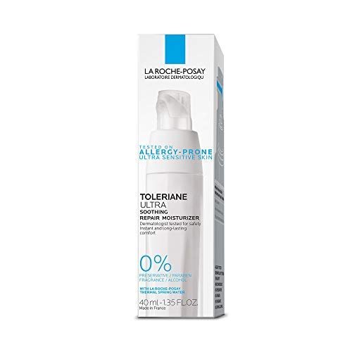La Roche-Posay Toleriane Dermallergo Ultra Soothing Repair Face Moisturizer for Sensitive Skin, Gentle Moisturizing Face Cream for Dry Skin, 1.4 Fl Oz Avelisse