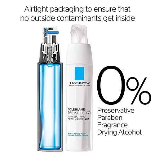 La Roche-Posay Toleriane Dermallergo Ultra Soothing Repair Face Moisturizer for Sensitive Skin, Gentle Moisturizing Face Cream for Dry Skin, 1.4 Fl Oz Avelisse