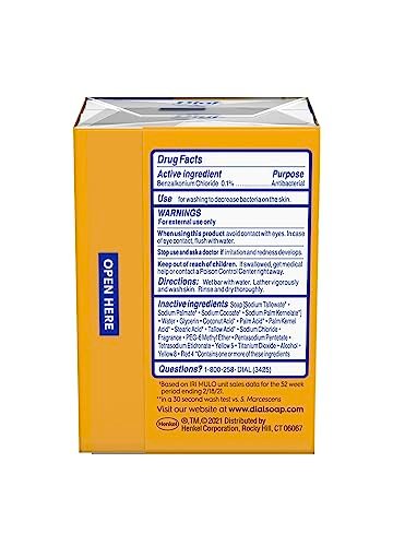 Dial Gold Antibacterial Deodorant Soap – 2 Pack, 3.2 oz Each (Total 6.4 oz)