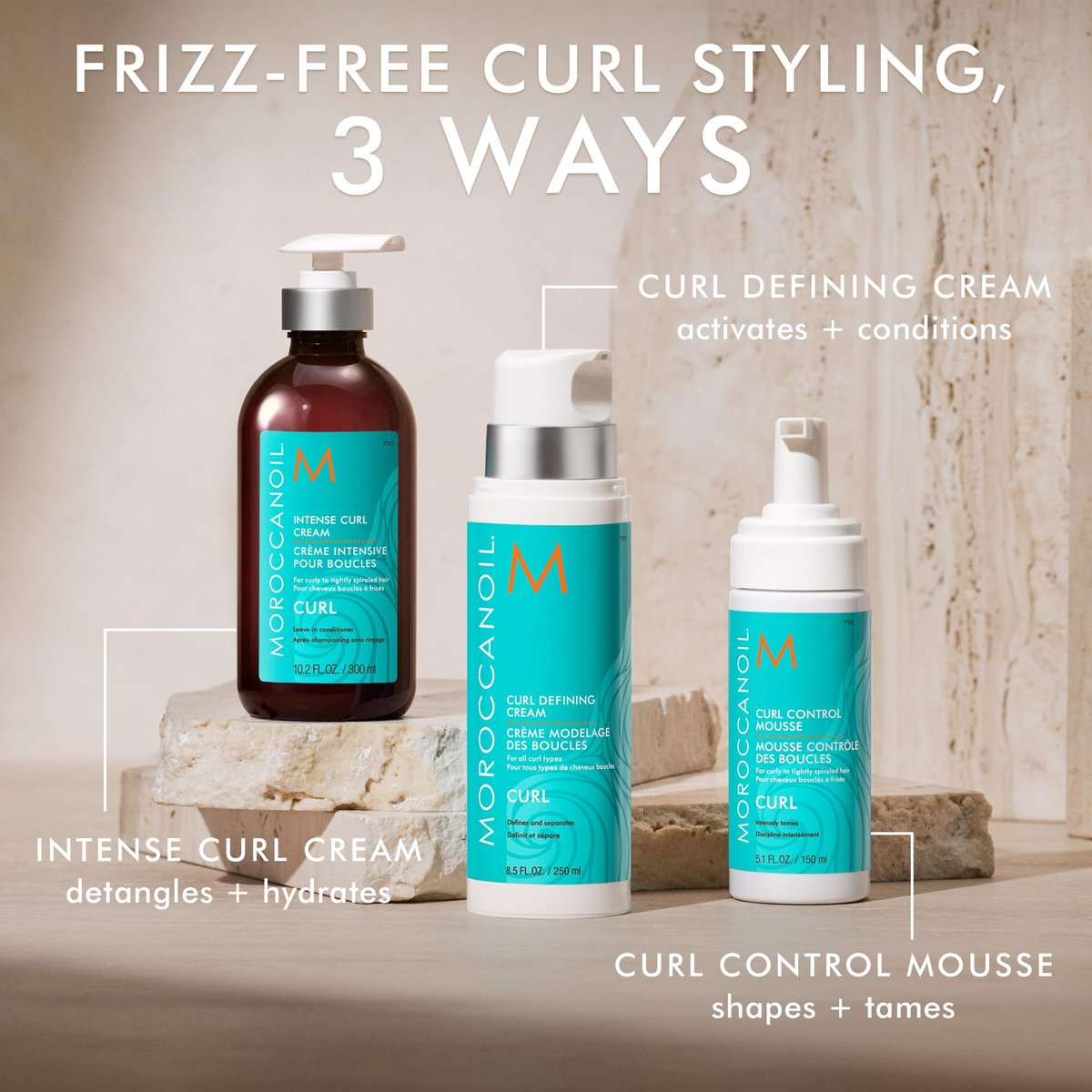 Moroccanoil Curl Control Mousse - 5.1 Fl Oz | Define & Hydrate Curls Avelisse