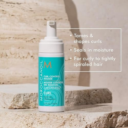 Moroccanoil Curl Control Mousse - 5.1 Fl Oz | Define & Hydrate Curls Avelisse