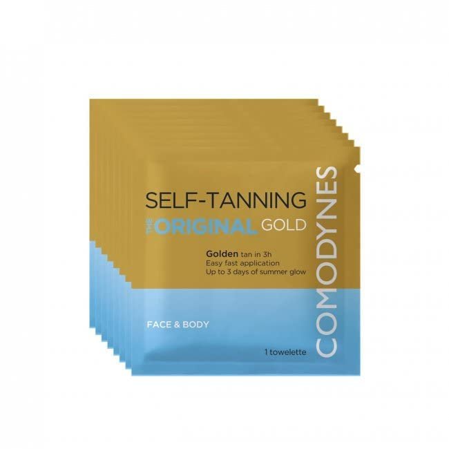 Comodynes Self-Tanning Towelettes for Face & Body - 8 Count, Bronze Avelisse