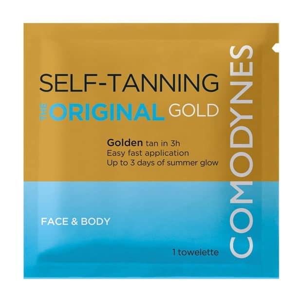 Comodynes Self-Tanning Towelettes for Face & Body - 8 Count, Bronze Avelisse