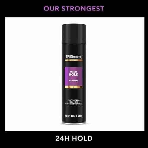 TRESemmé Freeze Hold Hairspray, 11 oz (Pack of 6) – 24-Hour Frizz Control & Humidity Resistance Avelisse