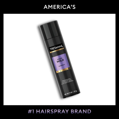 TRESemmé Freeze Hold Hairspray, 11 oz (Pack of 6) – 24-Hour Frizz Control & Humidity Resistance Avelisse
