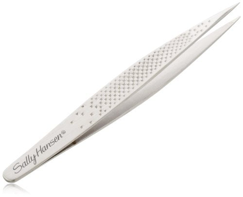 Sally Hansen Stray Hair Beware Needle Point Tip Tweezer - Precision Stainless Steel Tweezer for Eyebrows & Facial Hair - görsel 2