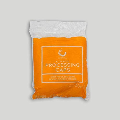Colortrak Processing Caps - Disposable Bouffant Hair Caps for Color, Perms, and Chemical Treatments - Clear, 30 Count - görsel 10