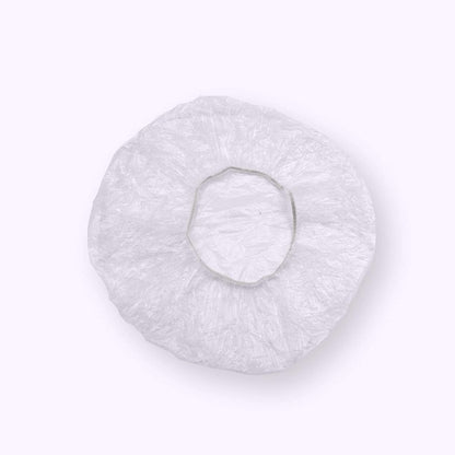 Colortrak Processing Caps - Disposable Bouffant Hair Caps for Color, Perms, and Chemical Treatments - Clear, 30 Count