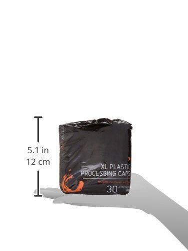 Colortrak Processing Caps - Disposable Bouffant Hair Caps for Color, Perms, and Chemical Treatments - Clear, 30 Count - görsel 11