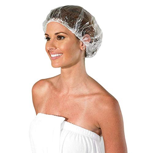 Colortrak Processing Caps - Disposable Bouffant Hair Caps for Color, Perms, and Chemical Treatments - Clear, 30 Count - görsel 8