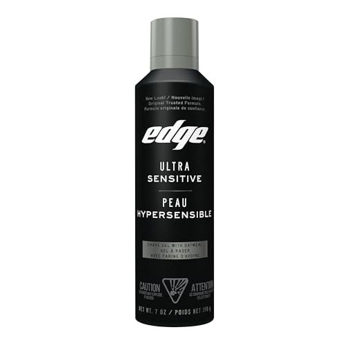 Edge Ultra Sensitive Skin Unscented Shaving Gel, 7 oz (198g) - Gentle, Fragrance-Free Shave - görsel 2