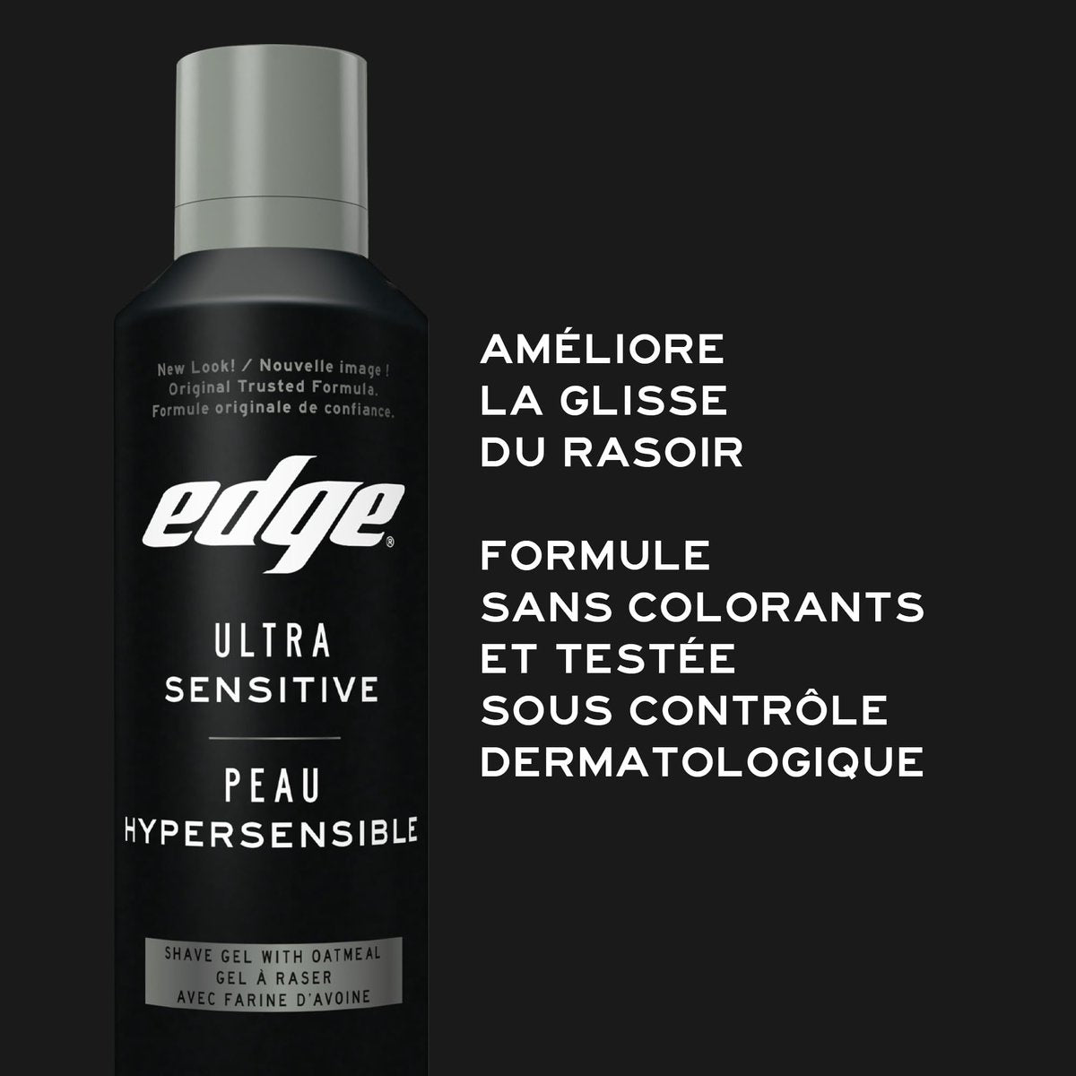 Edge Ultra Sensitive Skin Unscented Shaving Gel, 7 oz (198g) - Gentle, Fragrance-Free Shave - görsel 11