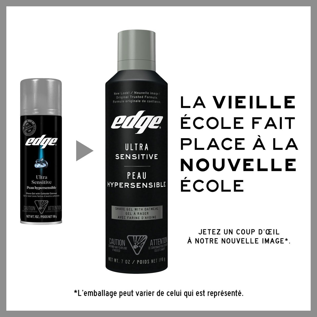 Edge Ultra Sensitive Skin Unscented Shaving Gel, 7 oz (198g) - Gentle, Fragrance-Free Shave - görsel 5