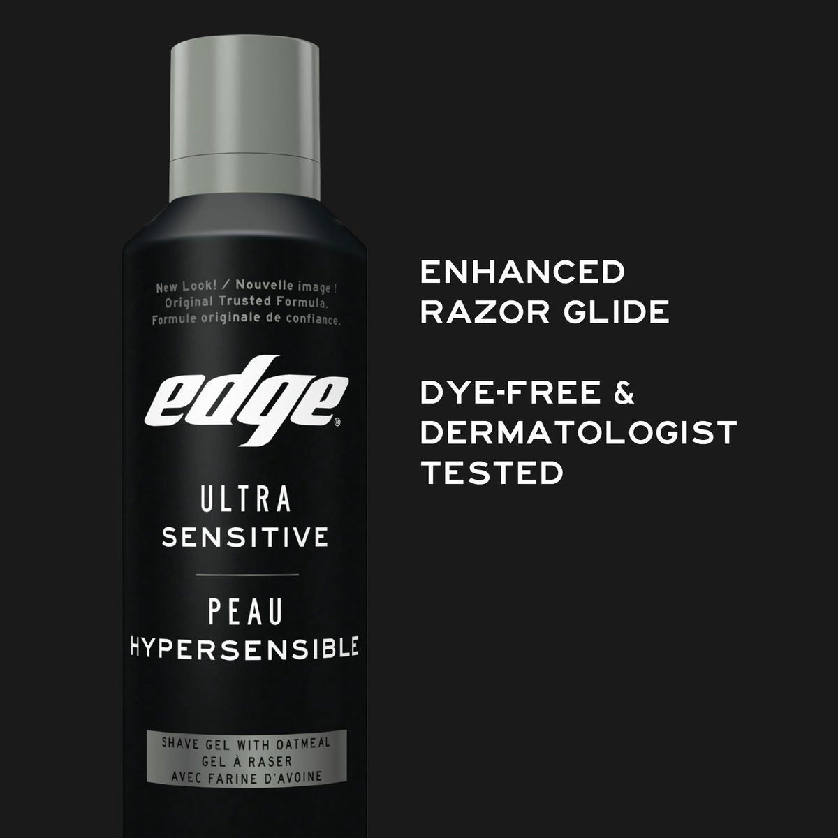 Edge Ultra Sensitive Skin Unscented Shaving Gel, 7 oz (198g) - Gentle, Fragrance-Free Shave - görsel 9