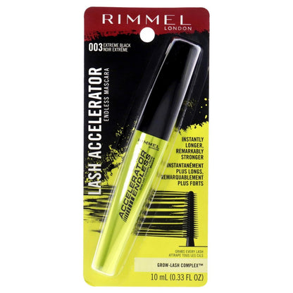 Rimmel Lash Accelerator Mascara - Extreme Black - 7g