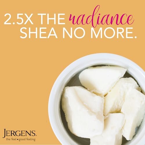 Jergens Shea Butter Deep Conditioning Hand & Body Lotion – Radiant Skin Moisturizer, 26.5 Oz - görsel 9
