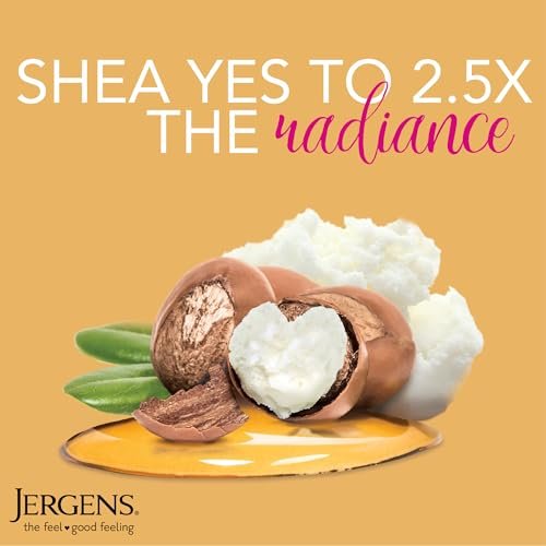 Jergens Shea Butter Deep Conditioning Hand & Body Lotion – Radiant Skin Moisturizer, 26.5 Oz - görsel 3