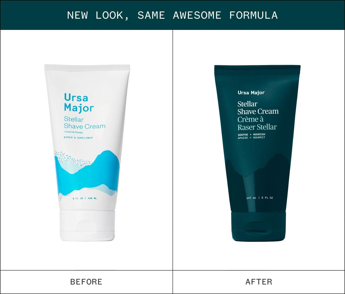 Ursa Major Natural Shave Cream – Non-Irritating, Vegan & Cruelty-Free Shaving Cream for Men and Women, 5 oz Avelisse