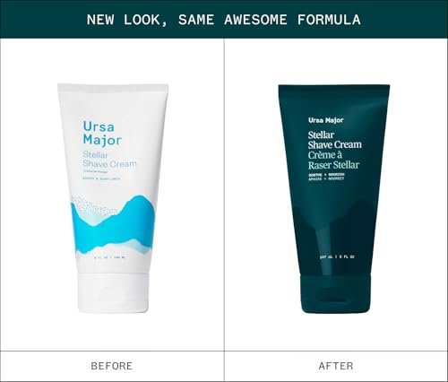 Ursa Major Natural Shave Cream – Non-Irritating, Vegan & Cruelty-Free Shaving Cream for Men and Women, 5 oz Avelisse