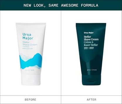 Ursa Major Natural Shave Cream – Non-Irritating, Vegan & Cruelty-Free Shaving Cream for Men and Women, 5 oz Avelisse