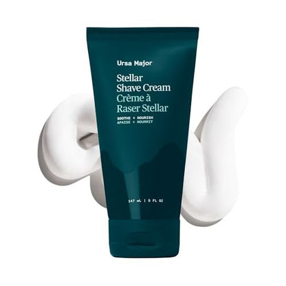 Ursa Major Natural Shave Cream – Non-Irritating, Vegan & Cruelty-Free Shaving Cream for Men and Women, 5 oz Avelisse