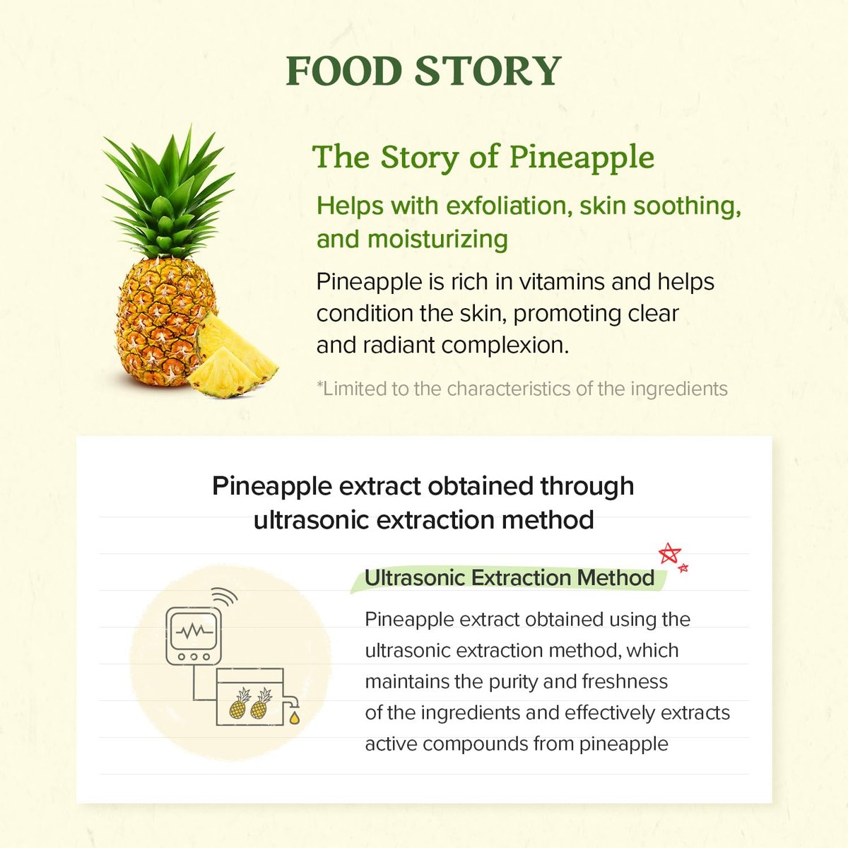 SKINFOOD Pineapple Peeling Gel – AHA Exfoliating Gel for Clear, Smooth Skin (3.38 fl oz) - görsel 9