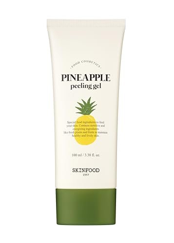 SKINFOOD Pineapple Peeling Gel – AHA Exfoliating Gel for Clear, Smooth Skin (3.38 fl oz) - görsel 2