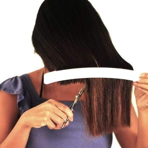 Original CreaClip Set Hair Cutting Tool - As Seen on Shark Tank - DIY Home Hair Cutting Clips for Bangs, Layers, and Split Ends (Set of 2) Avelisse