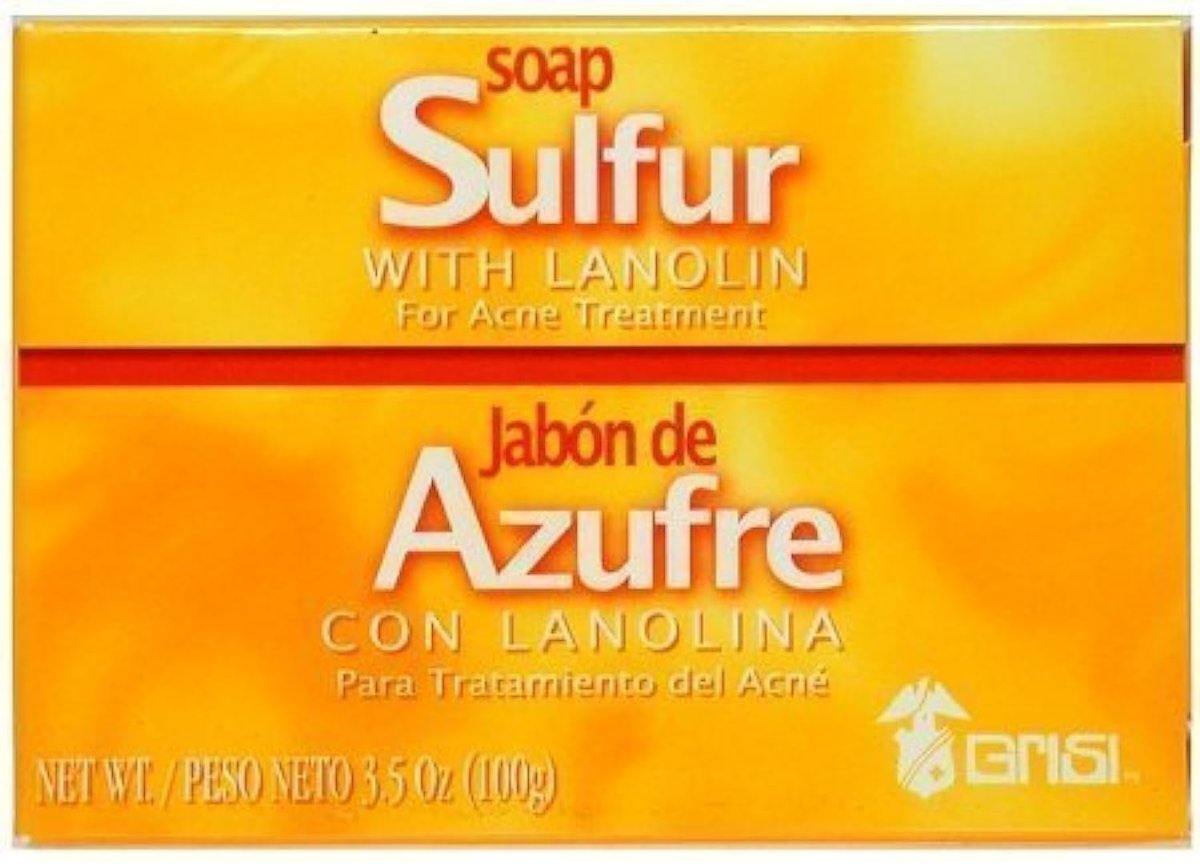 Pavlysh Sulfur Soap with Lanolin - 4 Pack for Clearer, Healthier Skin - görsel 1