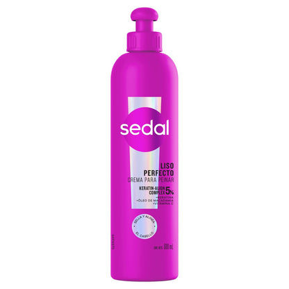 Sedal Liso Perfecto Shampoo with Hydrolyzed Protein - 300 ml (10.1 Fl Oz)