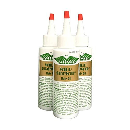 Wild Growth Hair Oil 3-Pack (4 oz Each) - Promotes Stronger, Longer Hair Avelisse