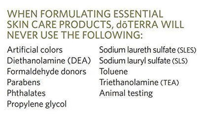 doTERRA Facial Cleanser – Essential Skin Care Collection – 4 oz Gentle Face Wash Avelisse