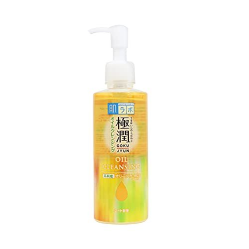 ROHTO Hadalabo Gokujun Cleansing Oil – 200ml | Japanese Face Oil for Deep Pore Cleansing Avelisse